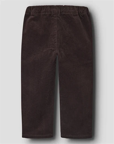 Name It - NMMOmega Cord Bukser - Chocolate Plum 